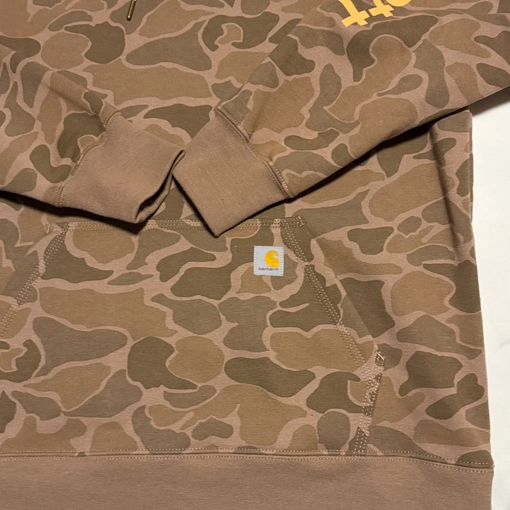 Carhartt Women's Camo Hoodie - Brown - Picture 2 of 8